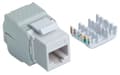 Miniatyrbild 2 av 3: Intellinet Cat6 TwistOn Keystone Jack - Keystone Jack - vit - 1 port (167062)
