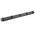 Miniatyrbillede 3 af 3: ACT Patchpanel 24-porte uskærmet 45° CAT6 PATCHPANEL 24P UTP C6 45GR (PP1013)