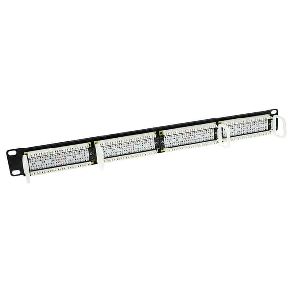 ACT Patchpanel 24-porte uskærmet 45° CAT6 PATCHPANEL 24P UTP C6 45GR (PP1013)