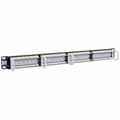 Miniatyrbild 4 av 4: Intellinet Cat6 Patch Panel - Patch Panel - RJ-45 X 24 - Svart - 1U (520959)