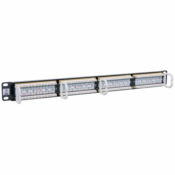 Intellinet Cat6 Patch Panel - Patch Panel - RJ-45 X 24 - Svart - 1U (520959)