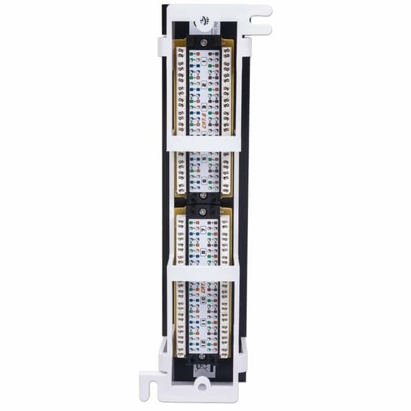 Intellinet - Patch Panel - RJ-45 X 12 - Sort (560269)