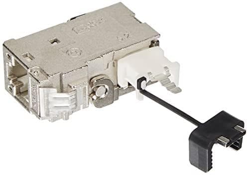 BTR 130B12D11102 Datastik C6 A Modul 1 Port 180° til planmontering Pure White