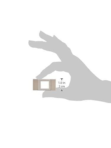 Delock Easy 45 Modul Keystone Holder 22,5 x 45 mm - moduldæksel snap-in holder - hvid - 1 tilslutning (81353)