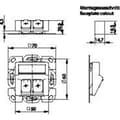 Miniatyrbillede 2 af 4: Telegärtner H02010 A0083 fatningshus
