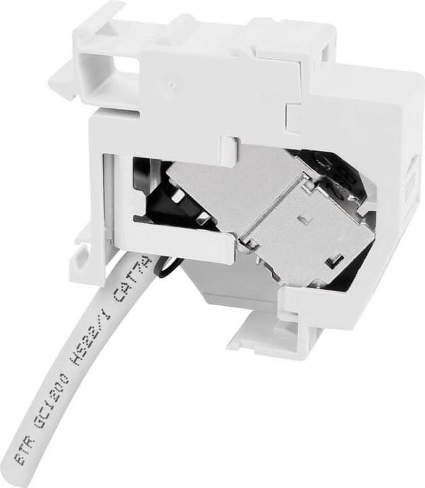 Metz Connect 130B127003-E Netværksboks DIN-skinner CAT 6A Grå-hvid (RAL 7035)