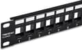 Pikkukuva 3 / 3: TRENDnet Patch panel 24 portti Blank Cat6 1U 19" telineasennus