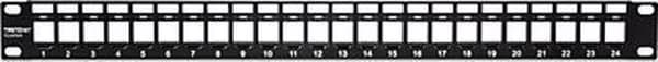 TRENDnet Patch panel 24 portti Blank Cat6 1U 19" telineasennus