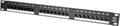 Miniatyrbillede 3 af 4: Værdi kat. 5. 19'' patchpanel, 24 porte, uskærmet, sort