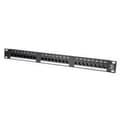 Miniatyrbillede 4 af 4: Værdi kat. 5. 19'' patchpanel, 24 porte, uskærmet, sort