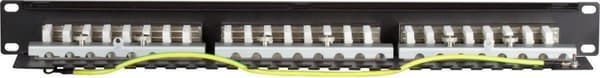CAT6 FTP patch panel - 24 porte
