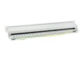 Miniatyrbillede 4 af 6: Udstyr Patch panel 24x RJ45 Cat6 19" 1U grå