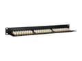 Miniatyrbild 2 av 6: Utrusta patchpanel 24x RJ45 Cat6 1U UTP 19"