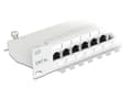 Pikkukuva 3 / 3: 19" Patch-paneeli Delock 24-Port Cat6A suojattu harmaa