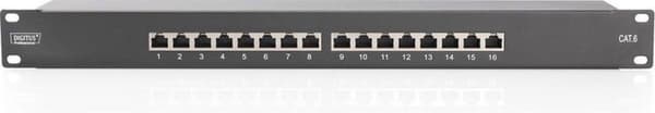 Digitus DN-91616S-B patchpanel 1U
