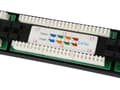 Miniatyrbild 5 av 7: Utrusta Patch panel 24x RJ45 Cat5e 19" 1U svart