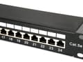 Miniatyrbillede 5 af 6: Udstyr 327425 patchpanel 1U