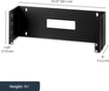 Pikkukuva 8 / 8: StarTech.com 4U 48,30 cm (19") Seinäkiinnityslevyteline - Seinäteline - 4U (WALLMOUNTH4)