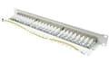 Miniatyrbillede 2 af 3: Patchpanel 48,30 cm (19") Kat. 6A, 24-ports, 1 U, STP-afskærmet, værktøjsfri åbning, ren hvid (RAL9010), God (GC-N0146)