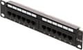 Miniatyrbillede 2 af 3: 10 tommer CAT6a UTP patchpanel - 12 porte