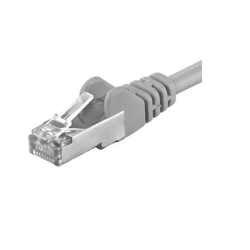 Patchcord SFTP RJ45-RJ45 Cat.6A, 0.25m, gri, "SFTP-6A-0.25-G" (timbru verde 0.08 lei)