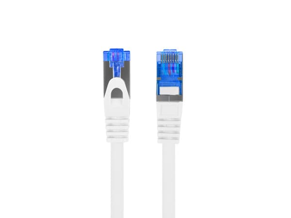 LANBERG PATCHCORD S/FTP CAT.6A 20M WHITE LSZH