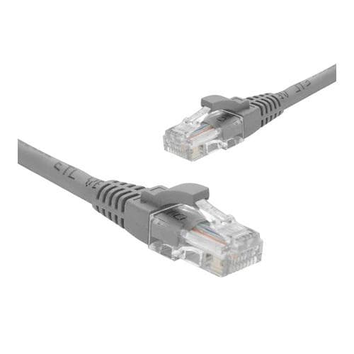 Patchcord FTP RJ45-RJ45 Cat.5e, 1m, gri, "FTP-5E-1-G" (timbru verde 0.08 lei)