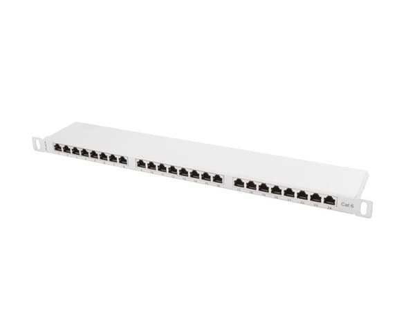 Lanberg PPS6-0024-S patchpanel 0,5U