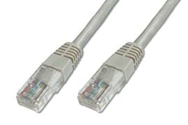 Digitus | KAT 5e | Patch kabel | Uskærmet snoet par (UTP) | Mand | RJ-45 | Mand | RJ-45 | Grå | 5 m