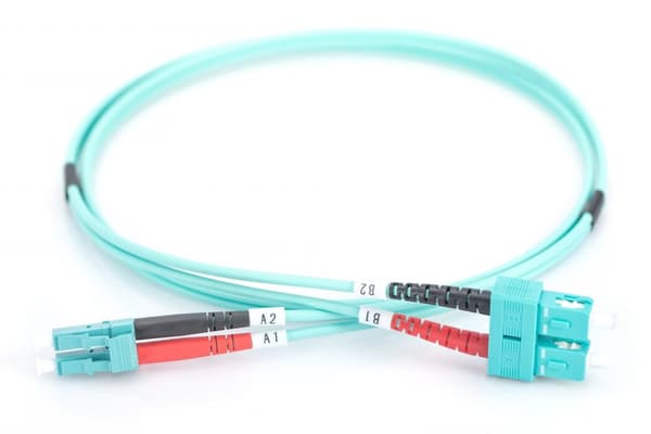 Digitus | Nätverkskabel | Fiberoptik | Man | SC multi-mode | Man | LC multi-mode | Blå