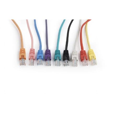 Gembird | CAT 5e | Patch-kaapeli | Mies | RJ-45 | Mies | RJ-45 | Musta | 0,5 m