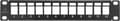 Miniatyrbillede 4 af 4: Renkforce RF-4996626 12 ports patchpanel 254 mm (10) Uden stik 1 HE Sort