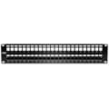 Miniatyrbild 4 av 4: 2U HD-skärmad patchpanel - TRENDNET - TC-KP48S - 48 portar - Cat 6A