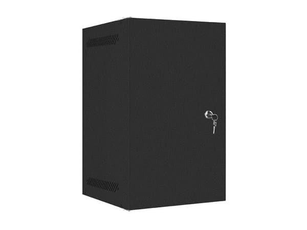 LANBERG 10" VÄGGMONTERAT RACKSKÅP 9U (280X310, SVART)