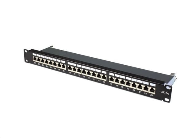 Patchpanel Rack 1u Cat 6a Ftp Lapara Nätverk