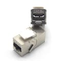Miniatyrbild 2 av 4: Rj45 dubbel kvinnlig adapter Cat 6a Ftp Keystone typ Lapara nätverkande