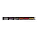 Miniatyrbild 1 av 2: Patch Panel - PANDUIT - CPP24FMWBLY - 24 portar - Svart - Inomhus