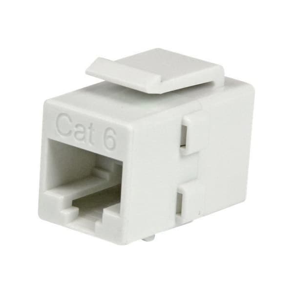 STARTECH Cat 6 F/F Keystone Jack Typ RJ45-koppling - Vit