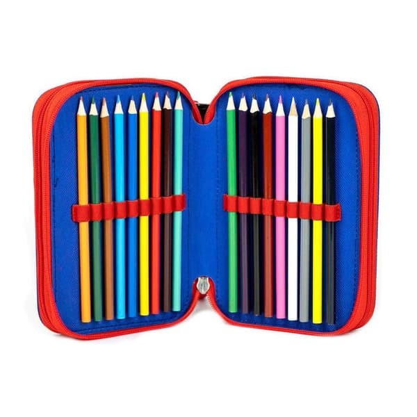 Pappersset - Cerda - Marvel Spiderman - Färger blå/röd - Inomhusanvändning - Hållbar