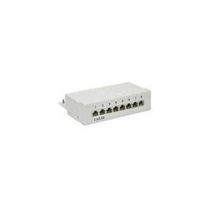 M-CAB - Patch Panel - RJ-45 X 8 - beige Beige