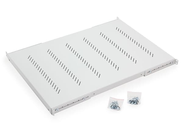 Triton perforeret hylde 19" 1U/550mm maks. belastning 150kg RAC-UP-550-H4