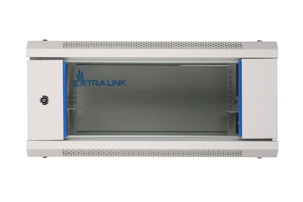 Extralink Rackmonteret kabinet 4U 600x450 Grå vægmonteret