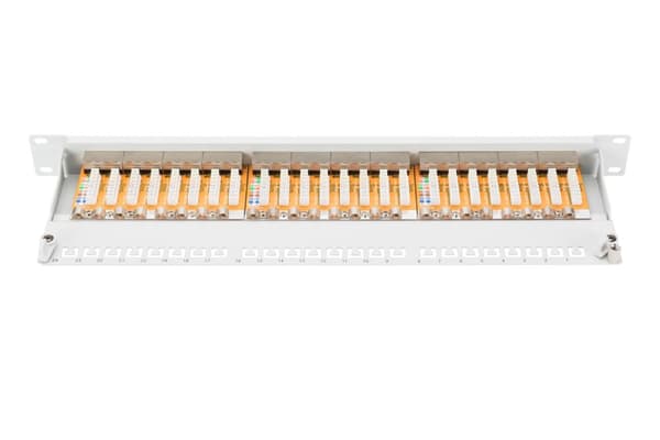 Digitus CAT 6, Klasse E patchpanel Grå