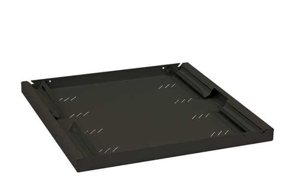 Triton 19" hyllplan 1U 550mm 80kg plast svart