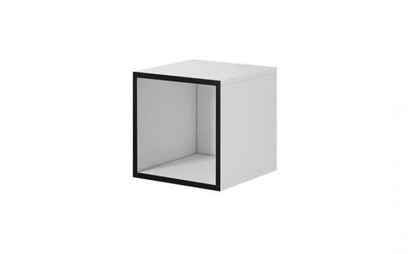 Cama öppet skåp ROCO RO6 37/37/39 vit/svart