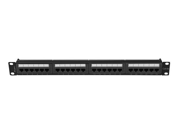 Lanberg PPUA-1024-B patchpanel 1U