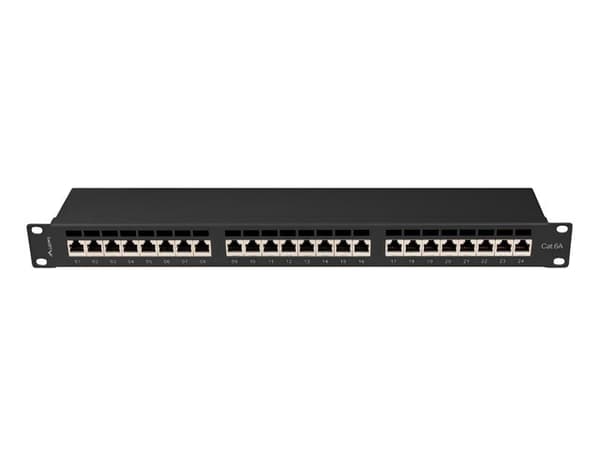 Lanberg PPSA-1024-B patchpanel 1U Sort