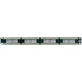 Miniatyrbild 2 av 2: 19" Cat.5e patchpanel 24 RJ45-portar - DIGITUS - Grå
