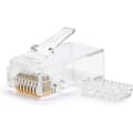 Miniatyrbild 1 av 4: OCIODUAL Nanocable 10.21.0201-50 Kat.6 RJ45-kontakt 50 st med guidekontakt Uttag Pluggar Uttag Ethernet LAN-kontakter