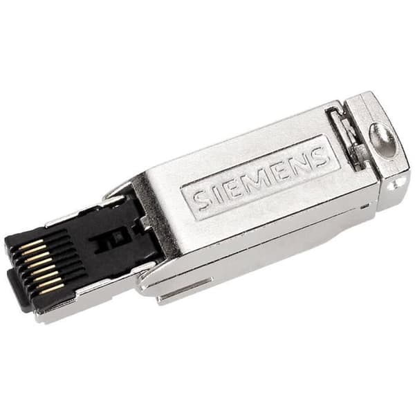 RJ45 Industrial Ethernet FastConnect 180 4x2-kontakt - SIEMENS - 6GK19011BB112AA0 - Vit - Inomhus